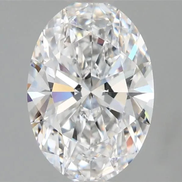 2.00ct Oval Lab Grown Diamond (Colour E, Clarity VVS1, IGI Certified)