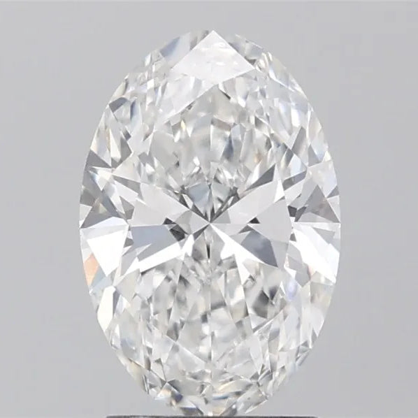 2.00ct Oval Lab Grown Diamond (Colour G, Clarity VVS1, IGI Certified)