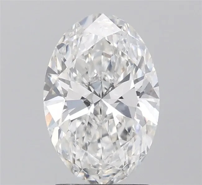 2.00ct Oval Lab Grown Diamond (Colour G, Clarity VVS1, IGI Certified)