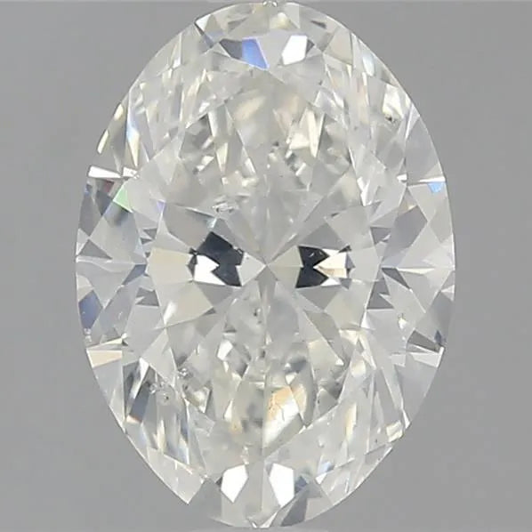2.00ct Oval Natural Diamond (Colour J, Clarity SI2, Cut EX, GIA Certified)