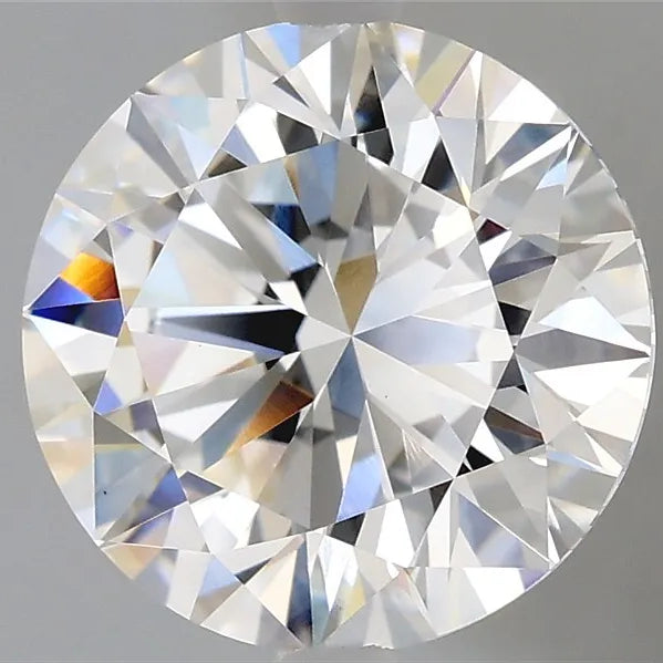 2.00ct Round Lab Grown Diamond (Colour F, Clarity VS1, Cut EX, IGI Certified)