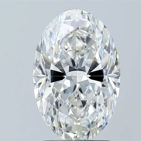 2.01ct Oval Natural Diamond (Colour E, Clarity VS2, Cut EX, GIA Certified)