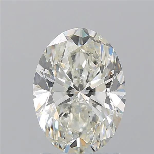 2.01ct Oval Natural Diamond (Colour J, Clarity VS2, GIA Certified)