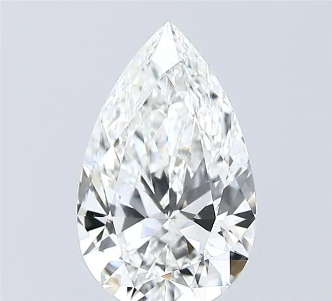 2.01ct Pear Lab Grown Diamond (Colour E, Clarity VS1, IGI Certified)