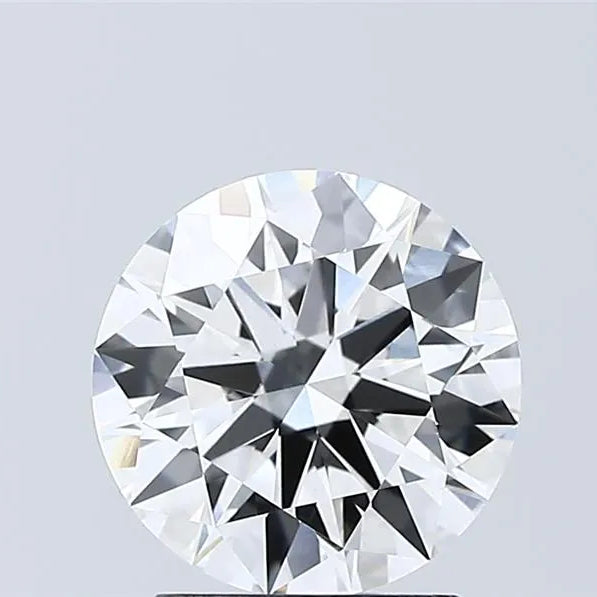 2.01ct Round Lab Grown Diamond (Colour D, Clarity VVS2, Cut ID, IGI Certified)