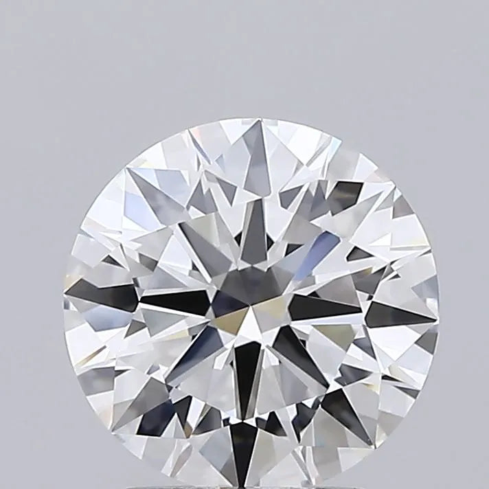2.01ct Round Lab Grown Diamond (Colour F, Clarity IF, Cut ID, IGI Certified)