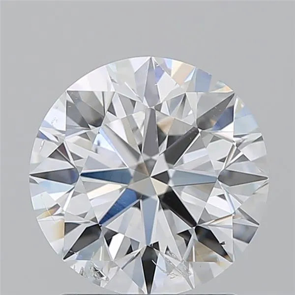 2.01ct Round Natural Diamond (Colour D, Clarity I1, Cut EX, GIA Certified)