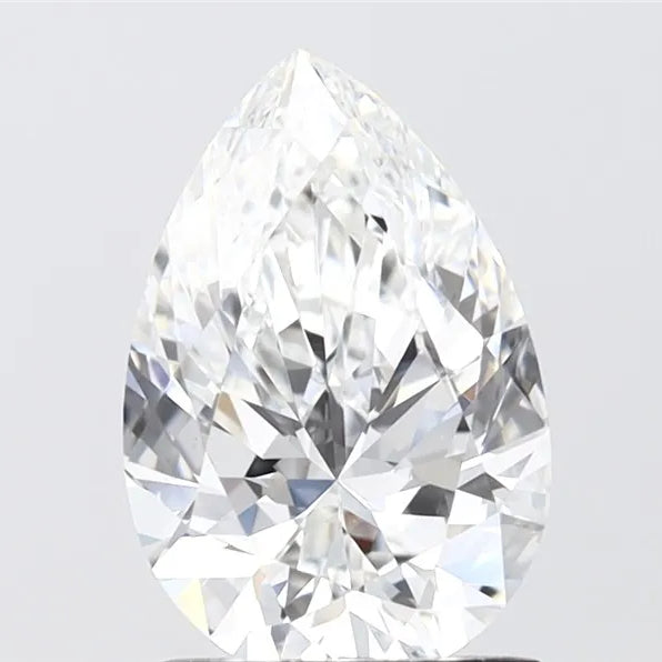 2.02ct Pear Lab Grown Diamond (Colour E, Clarity VVS2, IGI Certified)