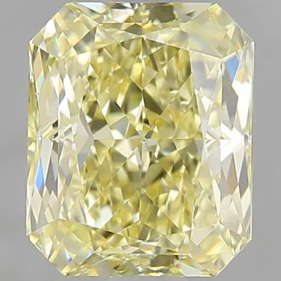 2.02ct Radiant Natural Diamond (Colour Fancy Yellow, Clarity VS2, Cut GD, GIA Certified)