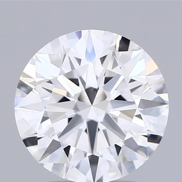 2.02ct Round Lab Grown Diamond (Colour D, Clarity VVS1, Cut ID, IGI Certified)