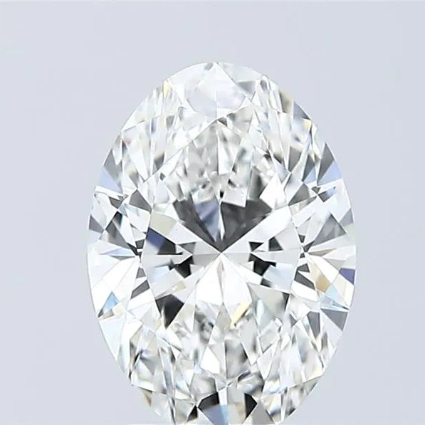 2.03ct Oval Lab Grown Diamond (Colour E, Clarity VVS2, IGI Certified)
