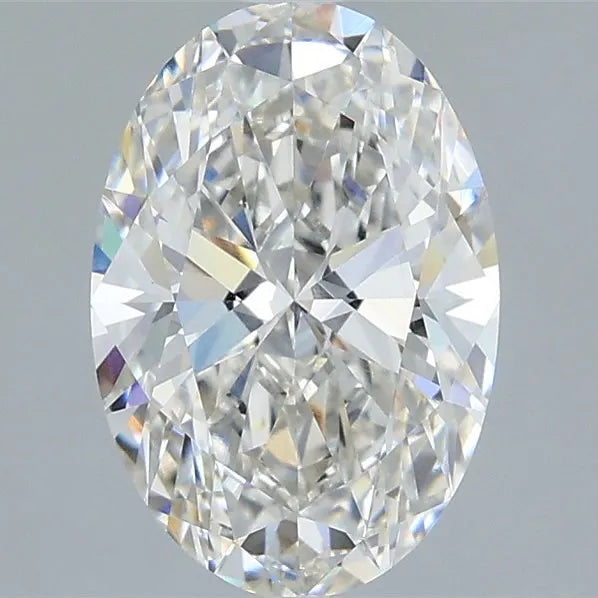 2.04ct Oval Lab Grown Diamond (Colour G, Clarity VVS2, IGI Certified)
