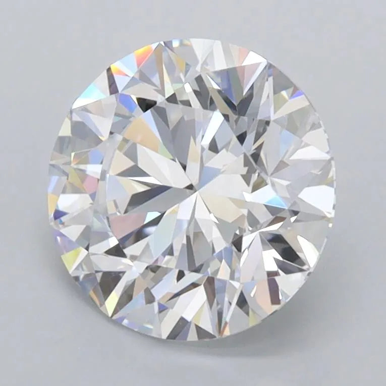 2.04ct Round Lab Grown Diamond (Colour D, Clarity FL, Cut ID, IGI Certified)