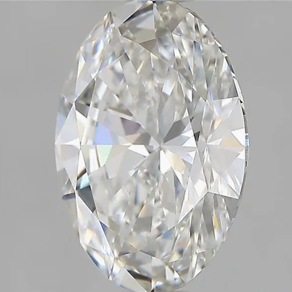 2.06ct Oval Lab Grown Diamond (Colour F, Clarity VVS2, IGI Certified)
