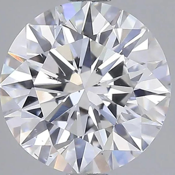 2.06ct Round Lab Grown Diamond (Colour E, Clarity SI1, Cut ID, IGI Certified)