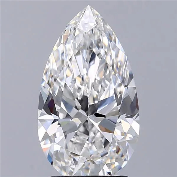 2.22ct Pear Lab Grown Diamond (Colour E, Clarity VVS1, IGI Certified)