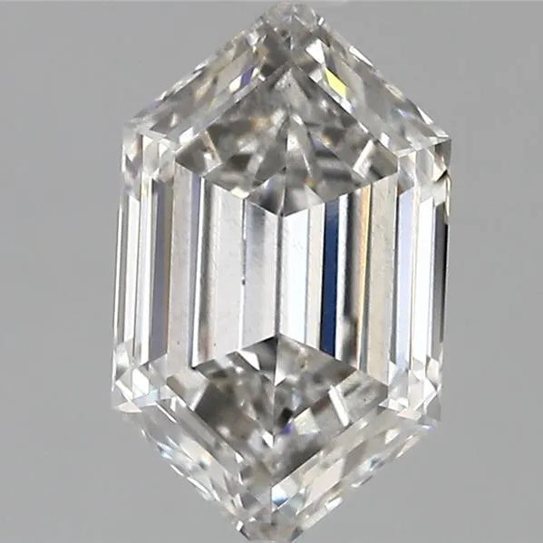 2.23ct Hexagonal Lab Grown Diamond (Colour F, Clarity SI1, IGI Certified)