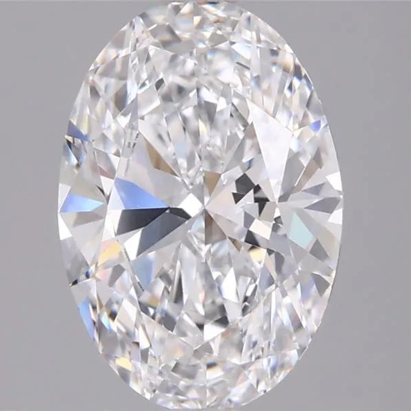 2.26ct Oval Lab Grown Diamond (Colour D, Clarity VVS1, IGI Certified)