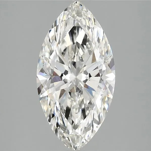 2.37ct Marquise Lab Grown Diamond (Colour G, Clarity VVS2, IGI Certified)