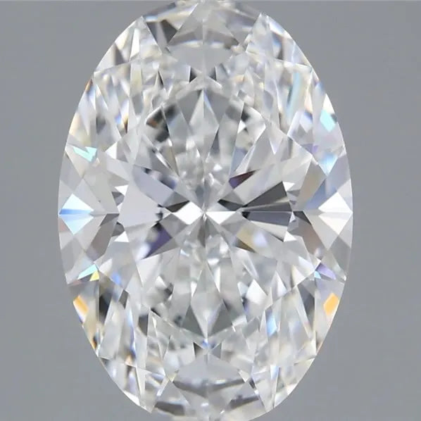 2.43ct Oval Lab Grown Diamond (Colour E, Clarity VVS2, IGI Certified)