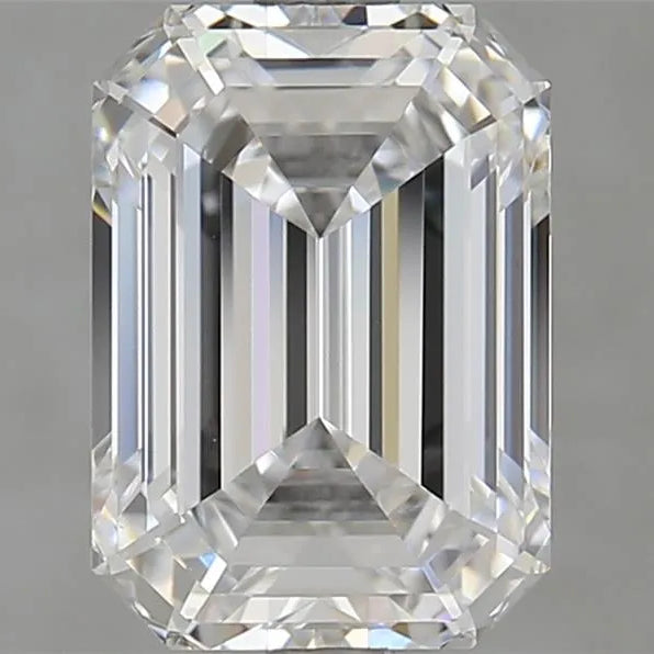 2.50ct Emerald Lab Grown Diamond (Colour D, Clarity VVS1, Cut EX, IGI Certified)