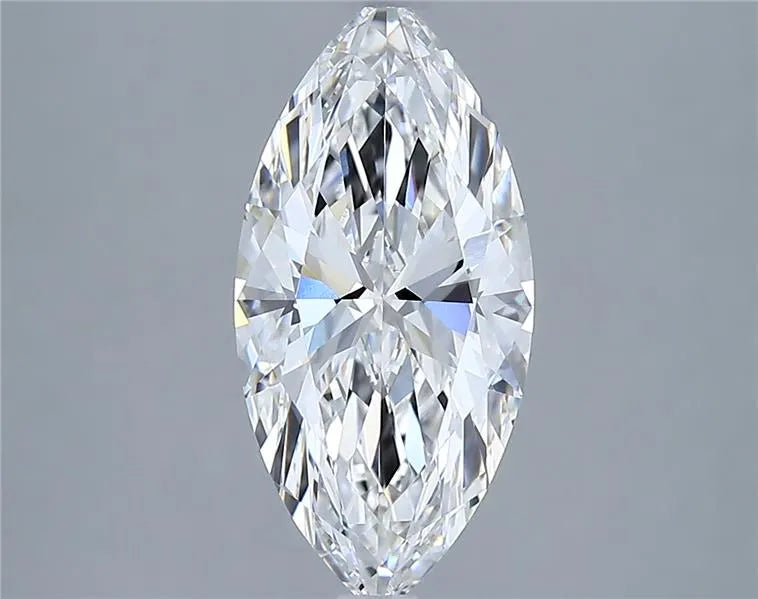 2.53ct Marquise Lab Grown Diamond (Colour D, Clarity VVS2, IGI Certified)