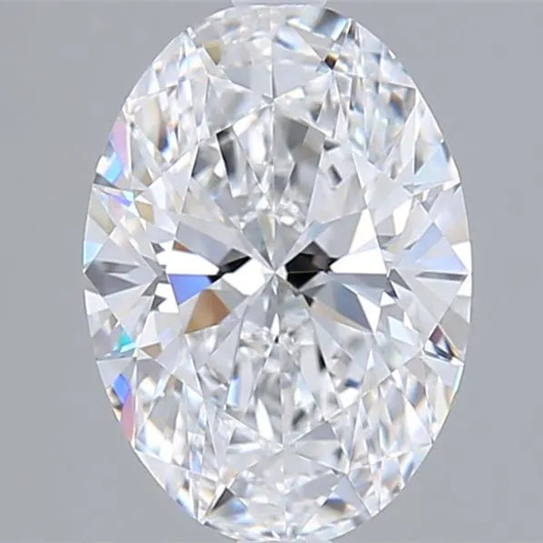 2.54ct Oval Lab Grown Diamond (Colour D, Clarity VVS1, IGI Certified)