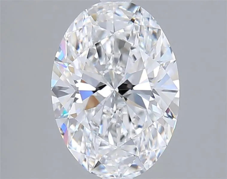 2.54ct Oval Lab Grown Diamond (Colour D, Clarity VVS1, IGI Certified)