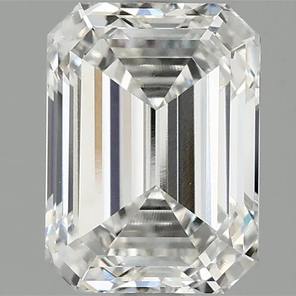 2.58ct Emerald Lab Grown Diamond (Colour G, Clarity VVS2, IGI Certified)