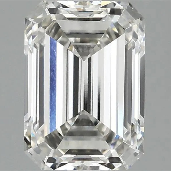 2.59ct Emerald Lab Grown Diamond (Colour G, Clarity VVS2, IGI Certified)