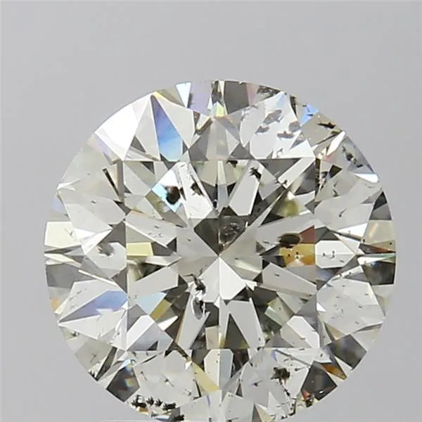 2.71ct Round Natural Diamond (Colour L, Clarity I1, Cut EX, GIA Certified)