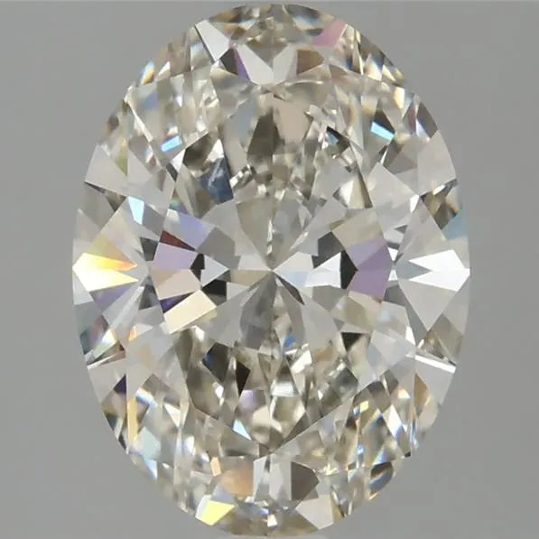 2.81ct Oval Lab Grown Diamond (Colour H, Clarity VVS2, IGI Certified)
