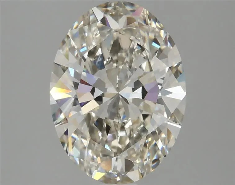 2.81ct Oval Lab Grown Diamond (Colour H, Clarity VVS2, IGI Certified)