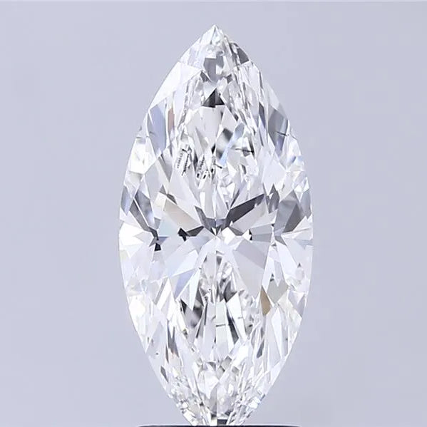 2.86ct Marquise Lab Grown Diamond (Colour F, Clarity SI1, IGI Certified)