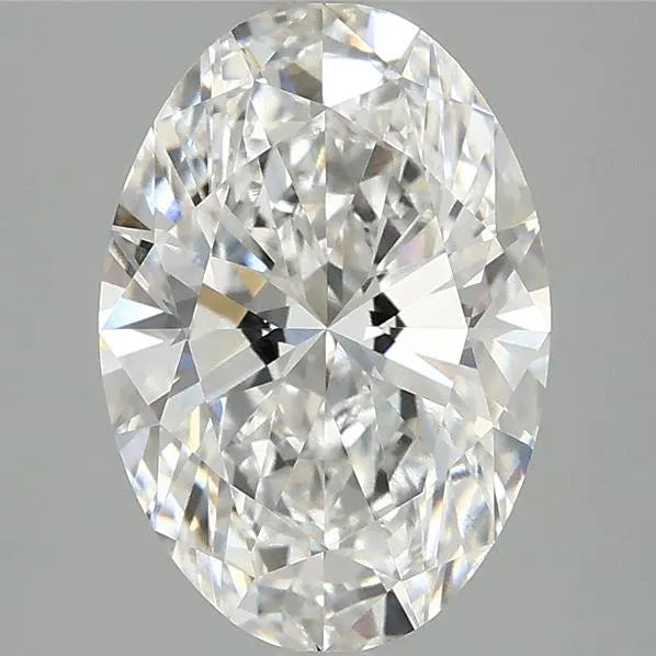 2.87ct Oval Lab Grown Diamond (Colour E, Clarity VS1, IGI Certified)