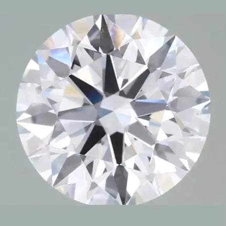 2.92ct Round Lab Grown Diamond (Colour D, Clarity IF, Cut ID, IGI Certified)