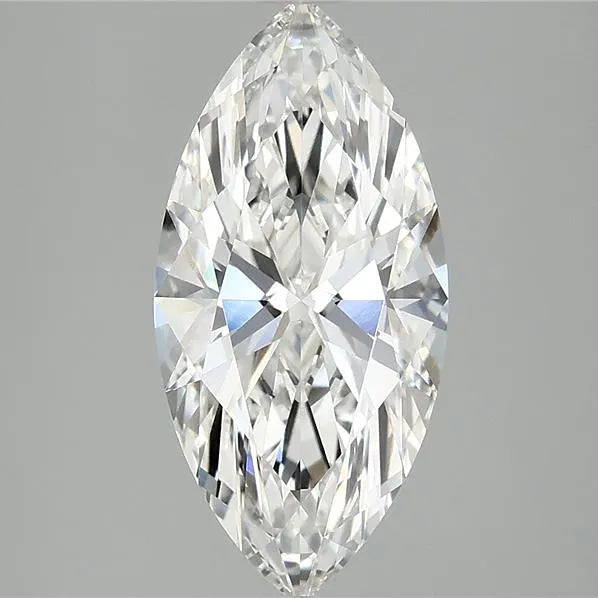 2.94ct Marquise Lab Grown Diamond (Colour F, Clarity VVS2, IGI Certified)
