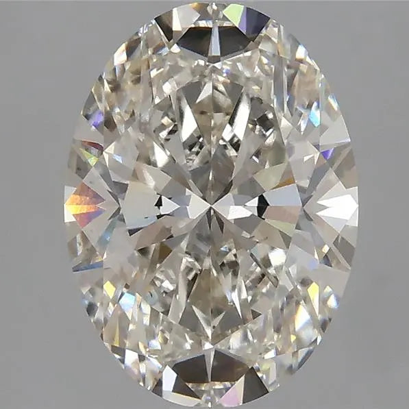2.96ct Oval Lab Grown Diamond (Colour H, Clarity VS2, IGI Certified)