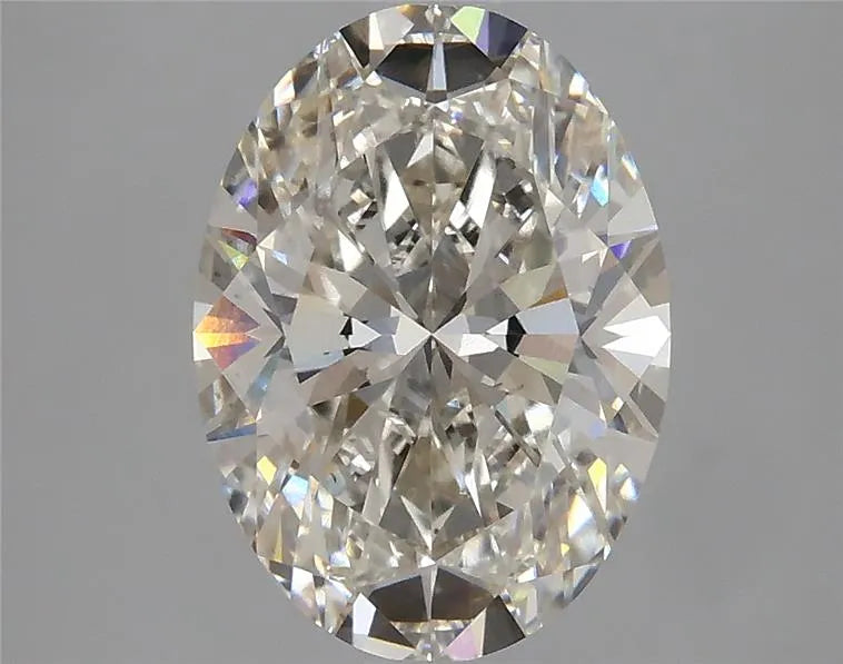 2.96ct Oval Lab Grown Diamond (Colour H, Clarity VS2, IGI Certified)