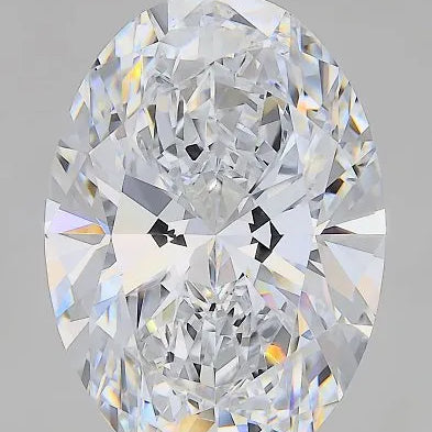 3.00ct Oval Lab Grown Diamond (Colour D, Clarity IF, IGI Certified)