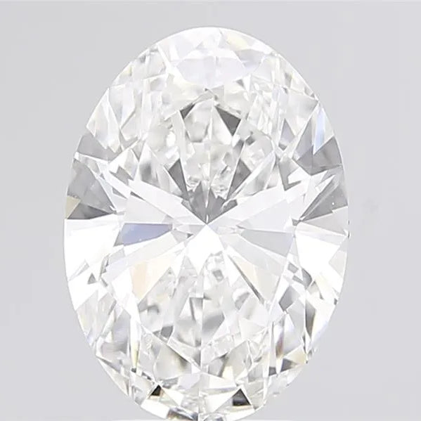 3.00ct Oval Lab Grown Diamond (Colour E, Clarity VVS2, IGI Certified)