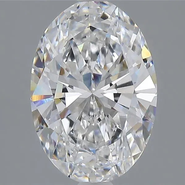 3.03ct Oval Lab Grown Diamond (Colour E, Clarity VVS2, IGI Certified)
