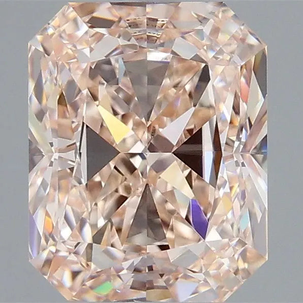 3.03ct Radiant Lab Grown Diamond (Colour Fancy Pink, Clarity VVS1, IGI Certified)