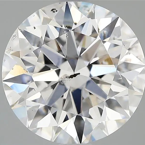 3.05ct Round Natural Diamond (Colour D, Clarity I1, Cut EX, GIA Certified)