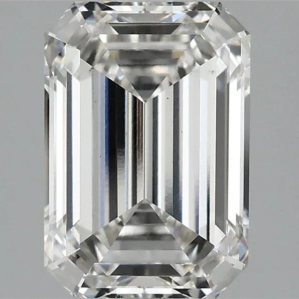 3.06ct Emerald Lab Grown Diamond (Colour G, Clarity VS1, IGI Certified)