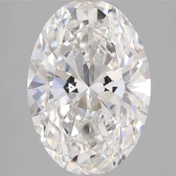 3.08ct Oval Lab Grown Diamond (Colour E, Clarity VS1, IGI Certified)