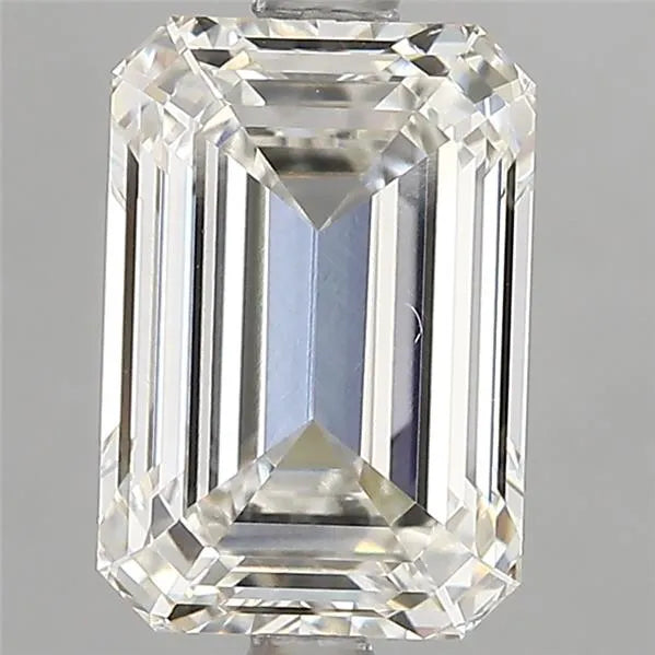 3.09ct Emerald Lab Grown Diamond (Colour G, Clarity VVS2, IGI Certified)