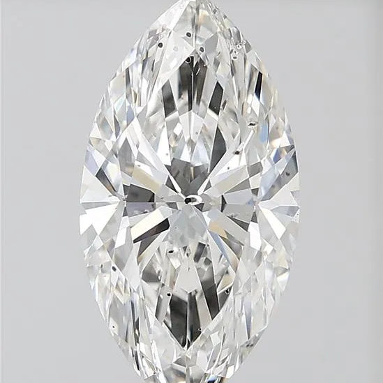 3.09ct Marquise Lab Grown Diamond (Colour G, Clarity SI2, IGI Certified)