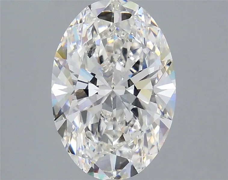 3.09ct Oval Lab Grown Diamond (Colour G, Clarity VVS2, IGI Certified)