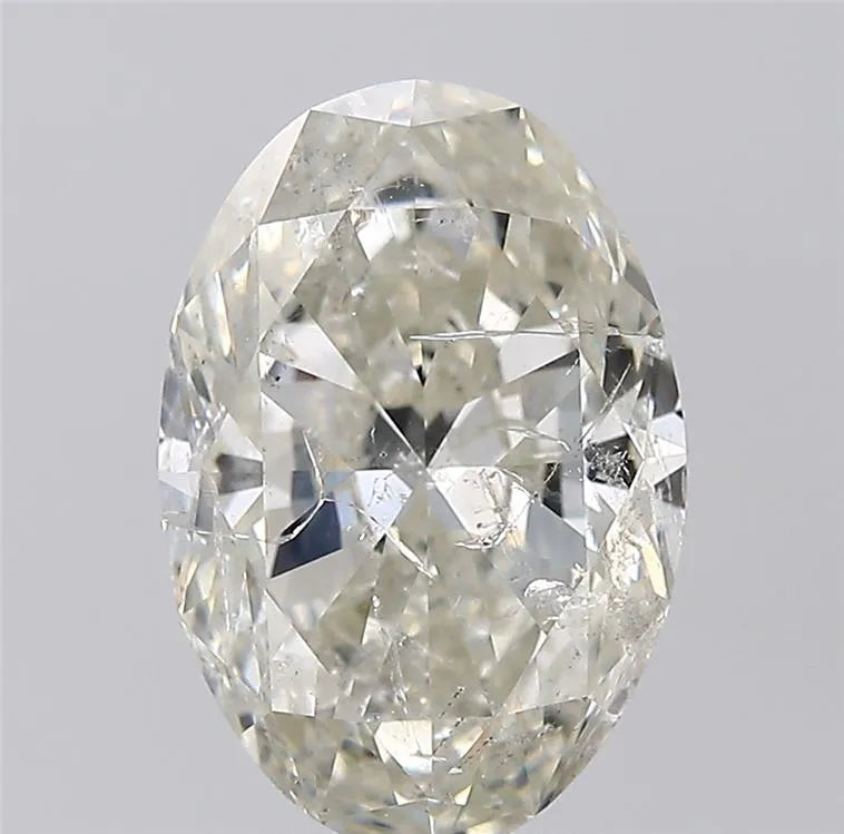 4.01ct Oval Natural Diamond (Colour I, Clarity I1, Cut VG, IGI Certified)